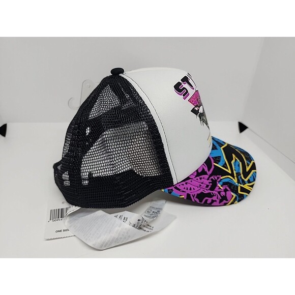 Disney Kids' Lilo & Stitch Surfing Snapback Trucker Hat CD4 Multi One Size NWT - Picture 2 of 5